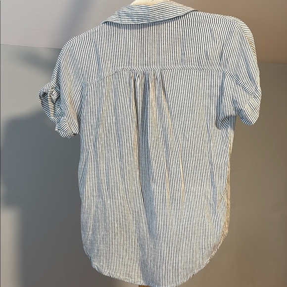 $5/25! Add 5 to bundle to get for $25 Striped Button Down Shirt - Picture 3 of 4